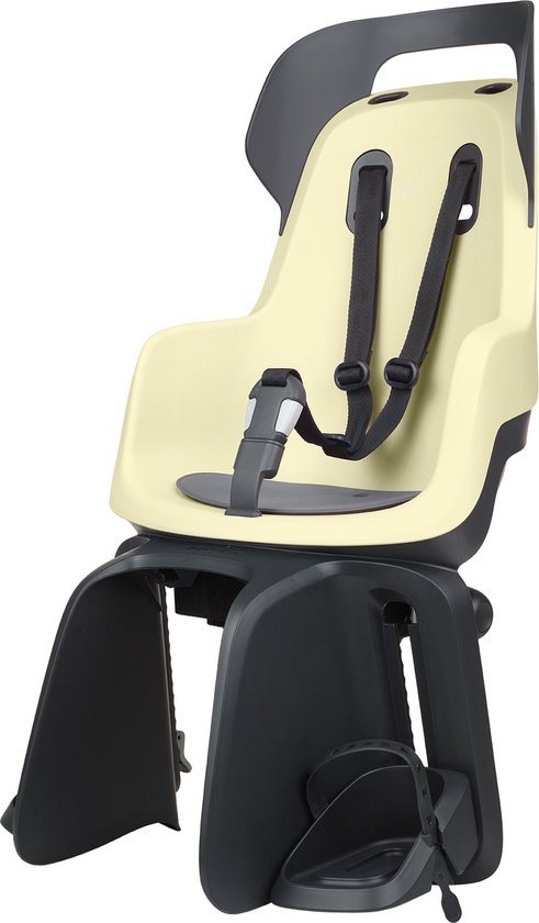 Bobike Maxi Go RS Fietsstoeltje – Met slaapstand – Bagagedrager - Lemon Sorbet