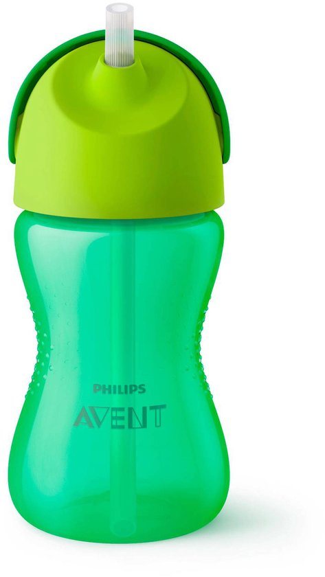 Philips Avent Drinkbeker met rietje - 12+ maanden - 300 ml - Groen - SCF798/01
