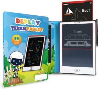 DEPLAY Tekentablet - Leren Tekenen Voor Kinderen - Montessori Speelgoed - Tekenbord - Educatief Speelgoed - Drawing Tablet - 11 inch