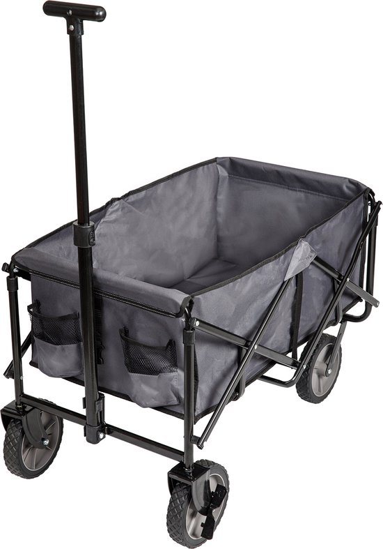 Capture Outdoor - Opvouwbare "Truck FW-70" Bolderkar - Tuinkar, strandkar, … - Met remmen, Belastbaar tot 70kg