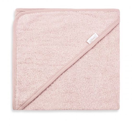 Funnies Badcape | Roze | 80x80 cm | 100% Katoen | Badstof