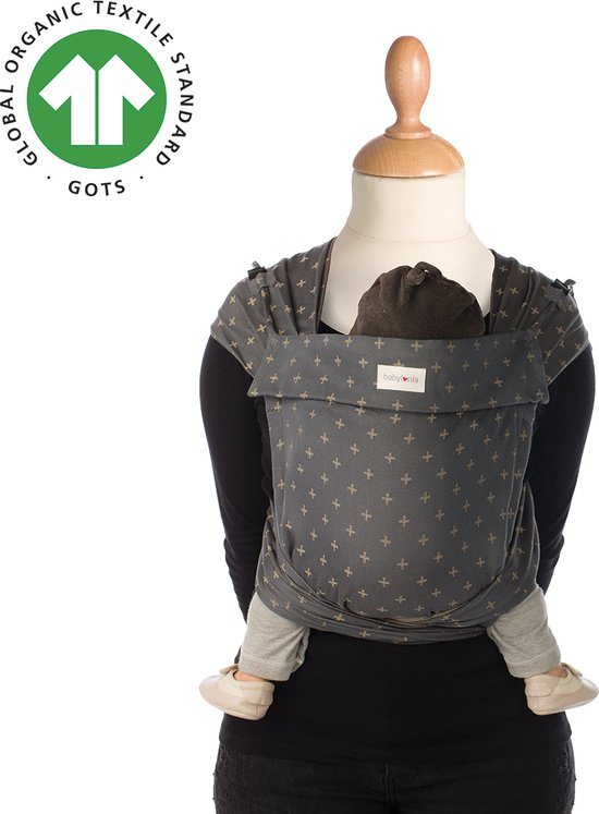 Babylonia baby carriers - BB-tai - Grey plus - sizer