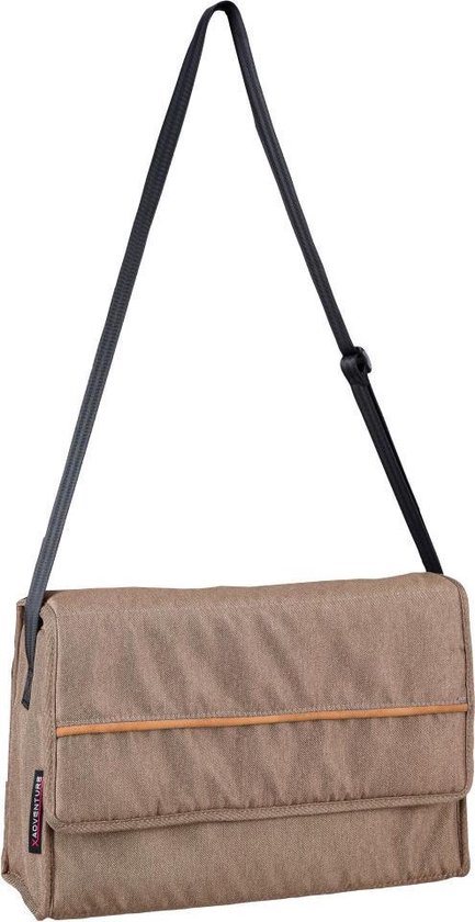 X Adventure Luiertas & Reistas / Verzorgingstas – verschoonmatje – verstelbare Schouderband – Buggy / Kinderwagen - Taupe