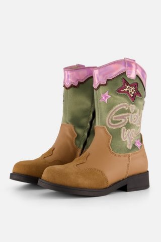 Shoesme NW25W008-A - MeisjesLaarzenKinderlaarsjes - Kleur: Bruin - Maat: 31