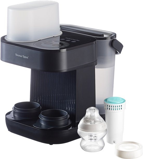 Tommee Tippee Perfect Prep® Pro apparaat - Baby Fles Maker met Poederdispenser - antibacterieel waterfilter - gepersonaliseerde appondersteuning​