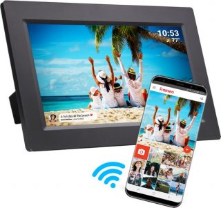 Denver PFF-1015 - Digitale fotolijst - Fotokader - 10.1 inch - IPS touchscreen - WiFi - Frameo software