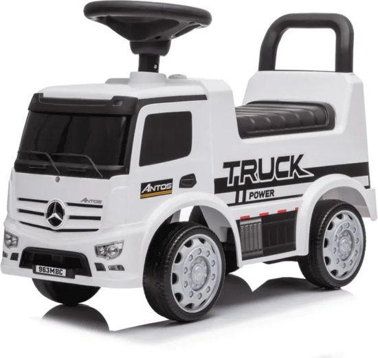 Mercedes Antos Loopauto - voor Kinderen - tot 3 jaar - Claxon - Wit