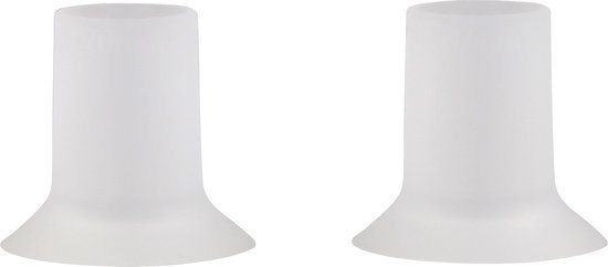 Youha® Borstschildverkleiners - Borstschilden - Borstkolf accessories - BPA vrij - elektrische draadloze borstkolven - Silicone borstschilden - Set van 2 stuks - Maat 20mm
