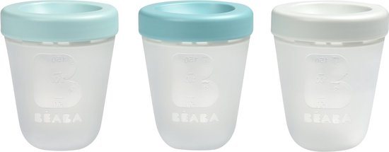 Béaba - Portion Silicone Jungle Blue