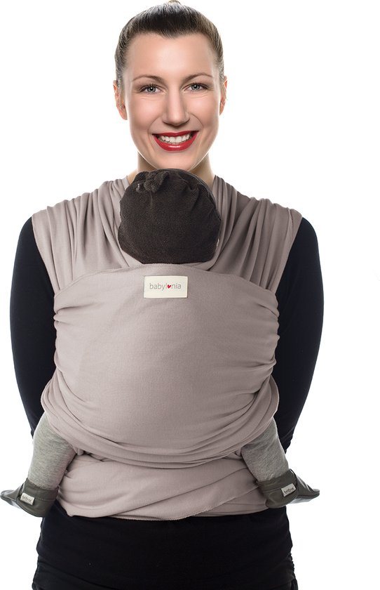 Babylonia TRICOT SLEN BAMBOO Draagdoek Baby - 500 cm - Warm Sand