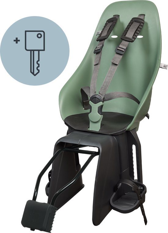 Urban Iki Fietsstoeltje Achter Ta–ke Framemontage - Icho Green/ Bincho Black