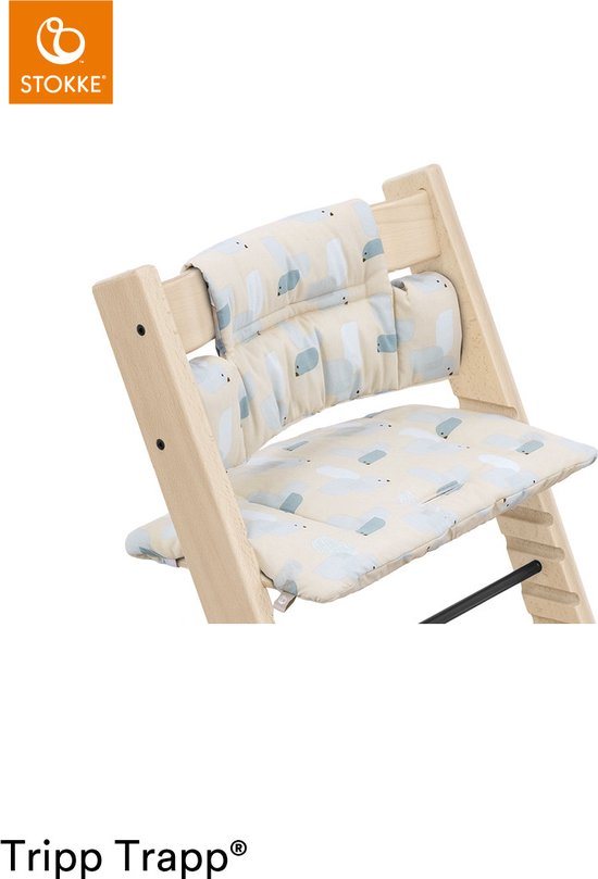 Stokke® Tripp Trapp® Classic Kussen Birds Blue