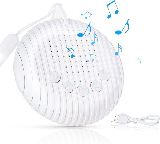 White Noise Machine - Witte Ruis - White Noise - Witte Ruis Apparaat - Slaaphulp - Rustgevende Geluiden