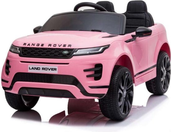 Range Rover Evoque elektrische kinderauto - Accu auto met afstandsbediening - Roze