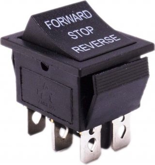 Schakelaar - forward stop reverse voor elektrische kinderauto - kindermotor - kinderquad - kindertractor - accuvoertuig