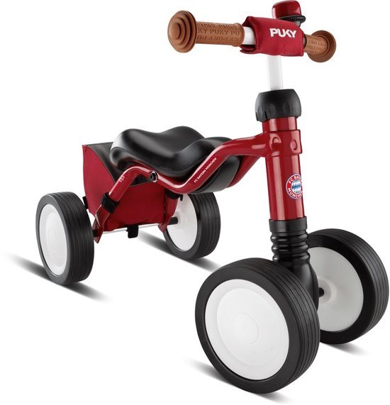 Puky Wutsch loopfiets voor Kinderen vanaf 1.5 jaar in berry