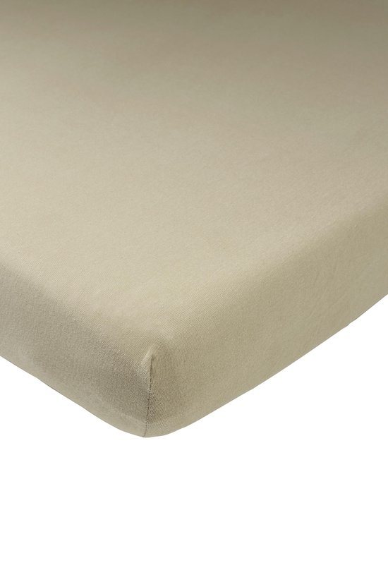 Meyco Baby Uni hoeslaken co-sleeper - taupe - 50x90cm