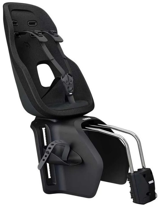 Thule Yepp Nexxt 2 Maxi – fietsstoeltje - achterzitje - Frame montage - Midnight Black