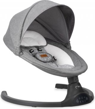 Momi Kenani Dark Grey Elektrische Babyschommel BULE00022