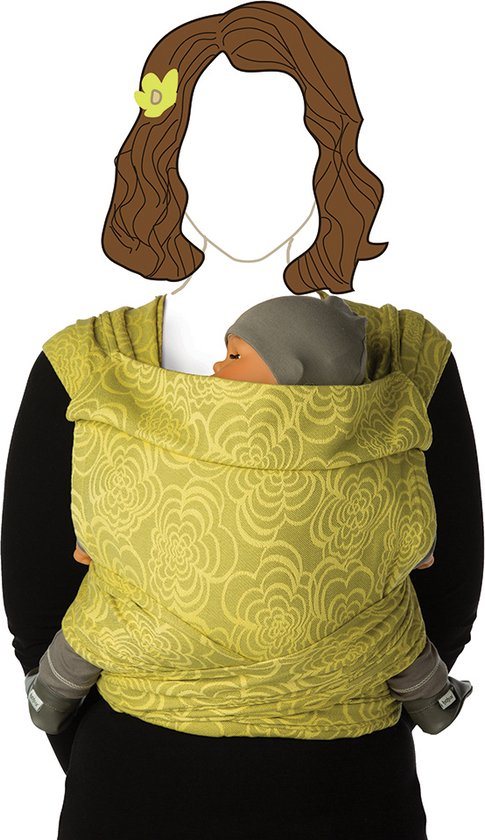 Babylonia BB TAI Draagdoek Baby - One Size - Marigold