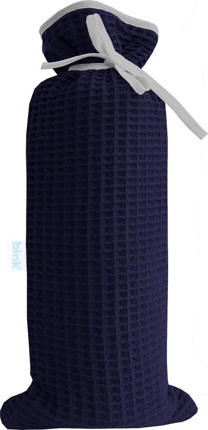 Bink Bedding Pique Kruikenzak Marine