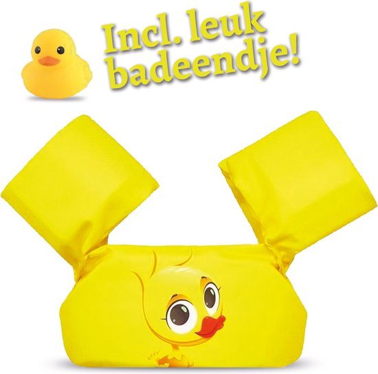 Puddle jumper - Zwemvest Kinderen - Eendjes Design - 15 tot 30 kg - 2 tot 6 jaar - Zwembandjes - Zwemvest kind - Reddingsvest