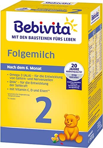 Bebivita 2 opvolgmelk - vanaf de 6e maand, 500 g