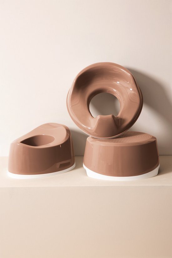 Toiletverkleiner de luxe Mocha Mousse