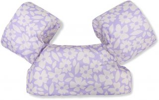 Swim Essentials | Paarse Bloemen Puddle Jumper 2-6 jaar