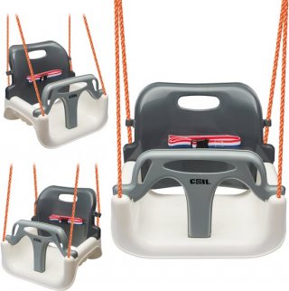 COIL Kinder schommel 3-in-1 - Tuinemmer schommel voor 6 maanden tot 5 jaar - Schommel