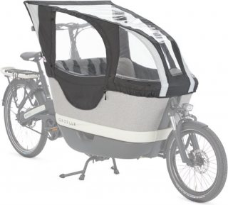 Gazelle Regenhoes tbv. Makki Bakfiets - Zwart