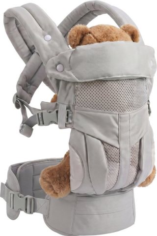 BimbelBoo® Draagzak Baby - 3 tot 24 maanden - Tot 20kg - Buik en rugdrager - Baby Carrier - Baby Draagzak