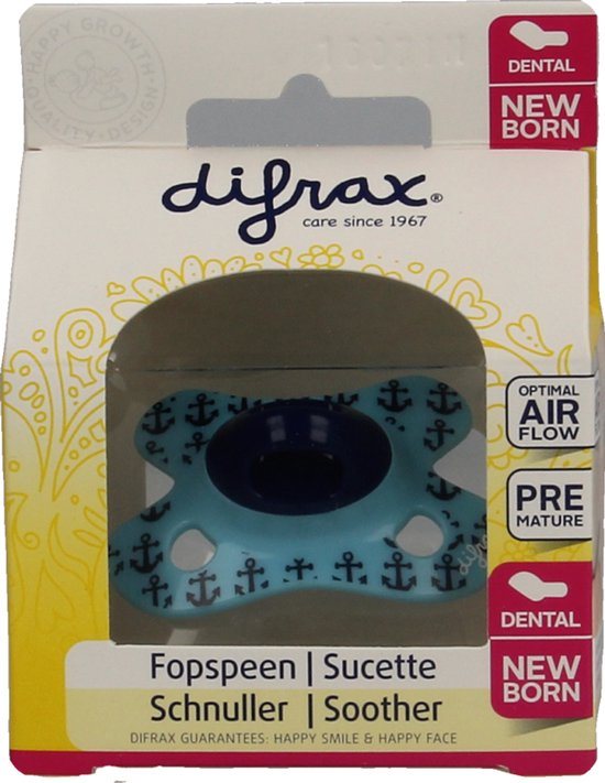 Difrax Fopspeen Mini - Dental - Newborn