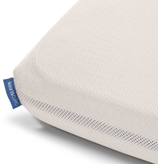 AeroSleep® hoeslaken - voor babybed, ledikant & wieg - 120 x 60 cm - Almond