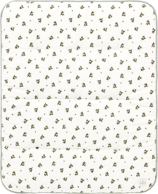 Noppies Boxkleed Blooming Clover Terry Baby Maat 75x95cm