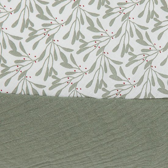 Snoozzz Voedingskussenhoes - Hoes voor voedingskussen zwangerschapskussen -100% katoen - 185 cm - Slichen