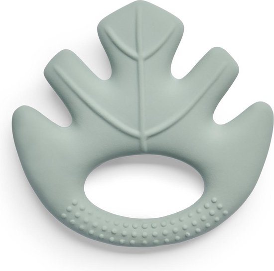 Jollein Bijtring Rubber Leaves - Ash Green