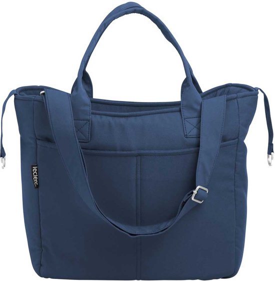 Leclerc Baby Luiertas met Compartimenten en Verschoonmatje - Blauw