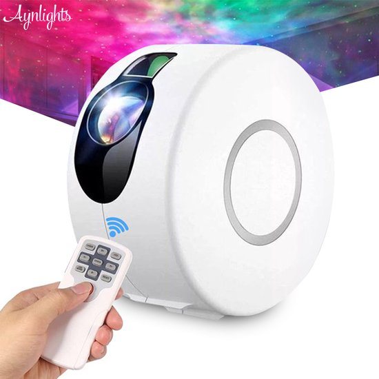 Aynlights® Sterren projector Model 2025 - Sterrenhemel Aurora - Met Afstandsbediening - 10 lichtstanden - Cadeau tip!