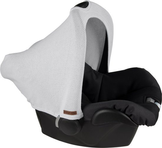 Baby's Only Autostoel zonnekap - Zonnescherm Maxi Cosi 0+ Classic - Zilvergrijs