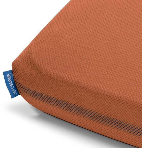 AeroSleep® hoeslaken - voor babybed, ledikant & wieg - 120 x 60 cm - Redwood