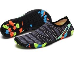 Waterschoenen - Maat 45 - Aquaschoenen - Strandschoenen - Antislip - Schoenen voor Zwembaden en Strand - Volwassenen en Kinderen - beschermt tegen grof zand scherpe stenen en dieren onder water - Unisex