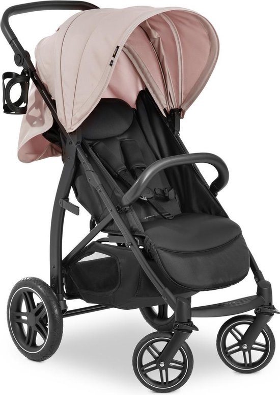 Hauck Rapid 4D- Buggy - allrounder - voor elke ondergrond - Dusty Rose