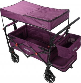 FUXTEC Bolderkar FX-CT850 - Opvouwbaar - paars