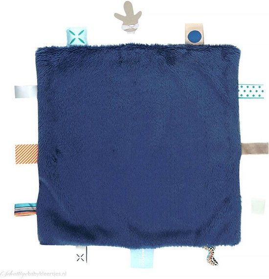 Labeldoekje Snoozebaby - Indigo Blue