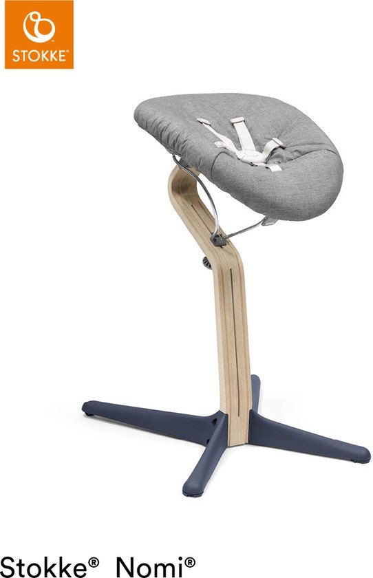 Stokke® Nomi® Kinderstoel - Beech Natural - Navy