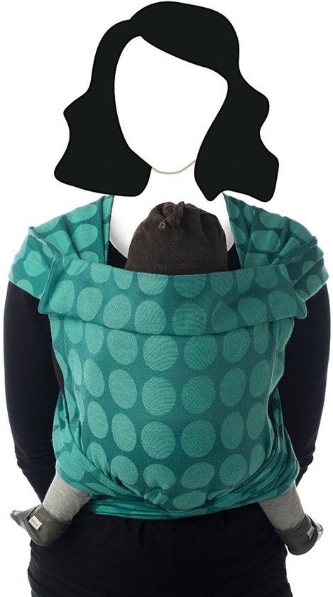 Babylonia BB TAI Draagdoek Baby - One Size - Wasabi