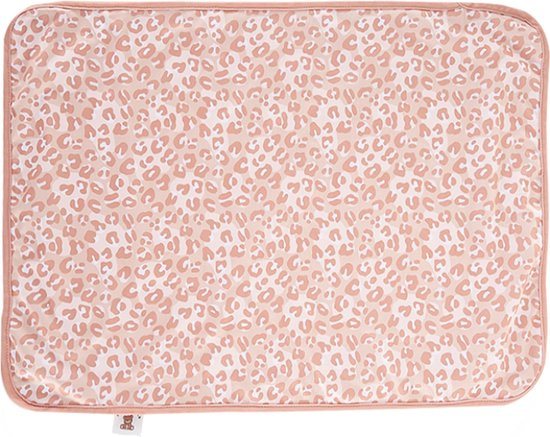 HappyBear | Verschoonmatje - Roar | 50cm x 70cm | Handig voor onderweg | Compact en licht van gewicht | Waterdichte toplaag