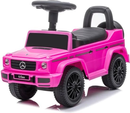 Mercedes G350 Loopauto - voor Kinderen - tot 3 jaar - Roze