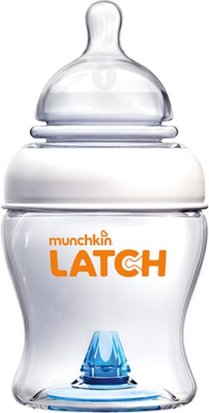 Munchkin Babyfles - 1-pack Latch bottle - 120ml - Anti-Colic babyflesje